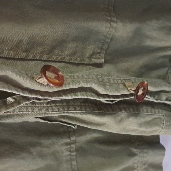 Life in Progress Green Button Jacket - Picture 2 of 6